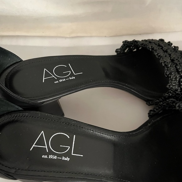 AGL Crochet Sandal with heel EU41 US11 - Picture 4 of 9